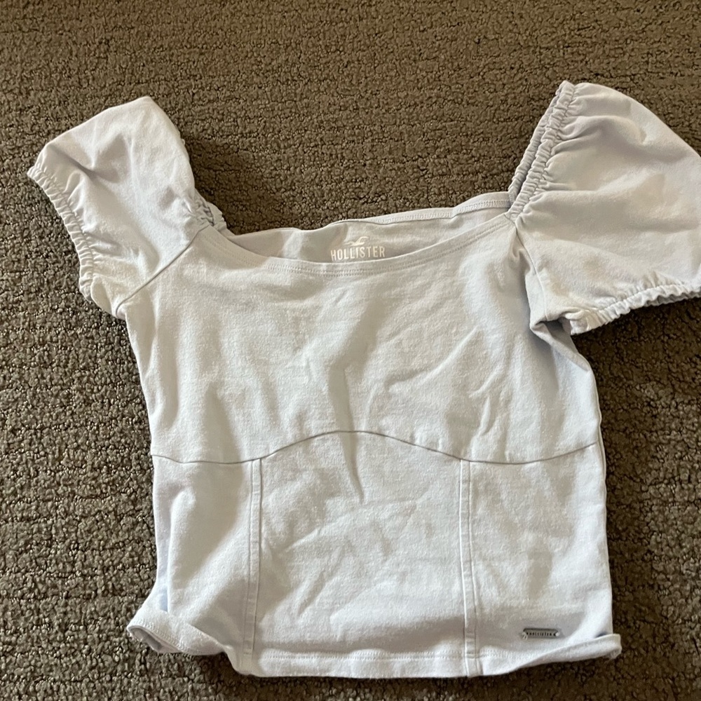HOLLISTER BLUE CUTE TOP